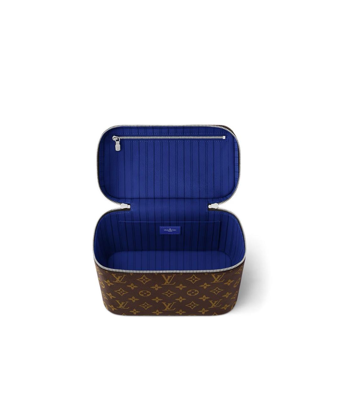 LOUIS VUITTON Коричневая косметичка, фото 2