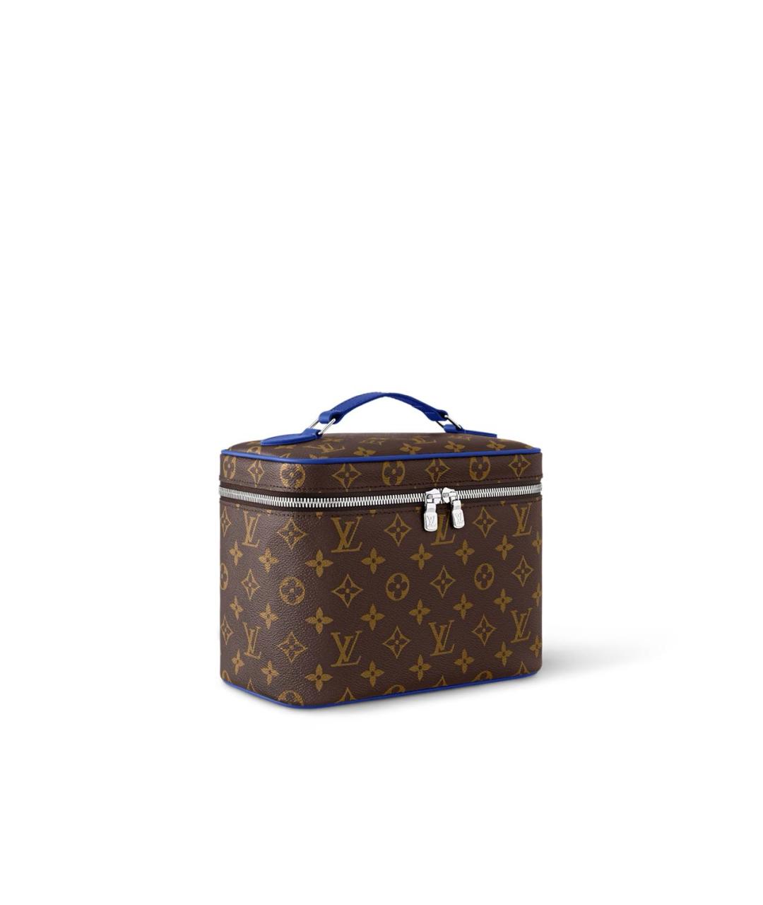 LOUIS VUITTON Коричневая косметичка, фото 3