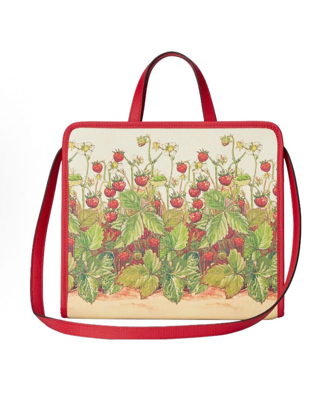 GUCCI Красная сумка с короткими ручками, фото 3