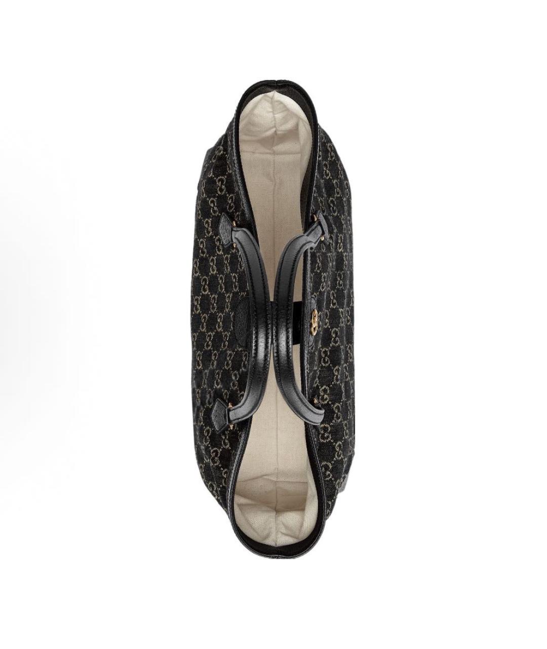 GUCCI Черная сумка тоут, фото 3