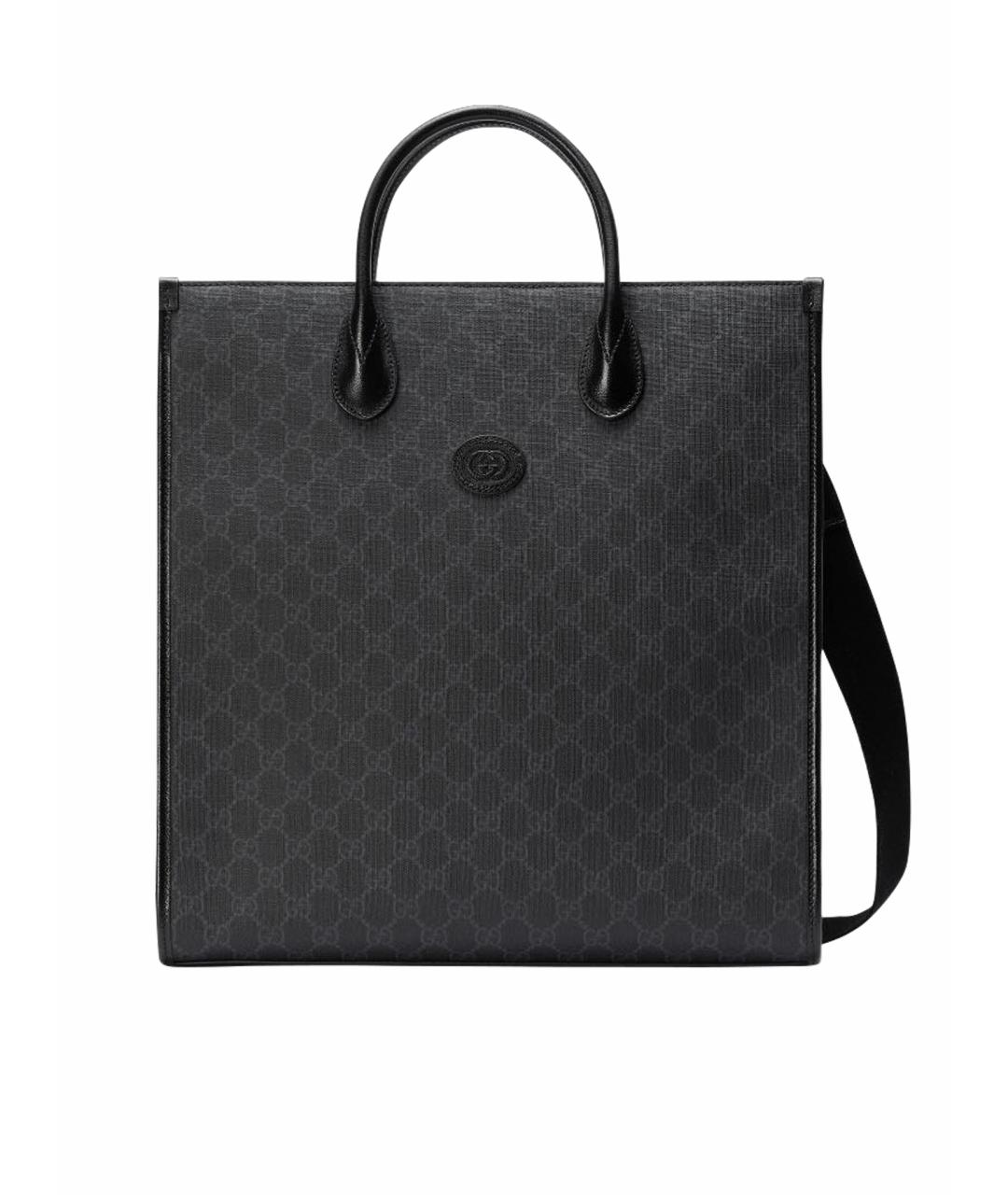 GUCCI Черная сумка с короткими ручками, фото 1