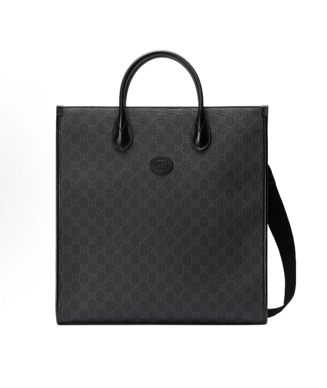 GUCCI Черная сумка с короткими ручками, фото 4