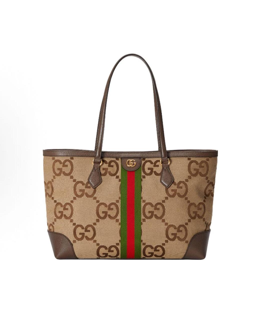 GUCCI Коричневая сумка с короткими ручками, фото 6