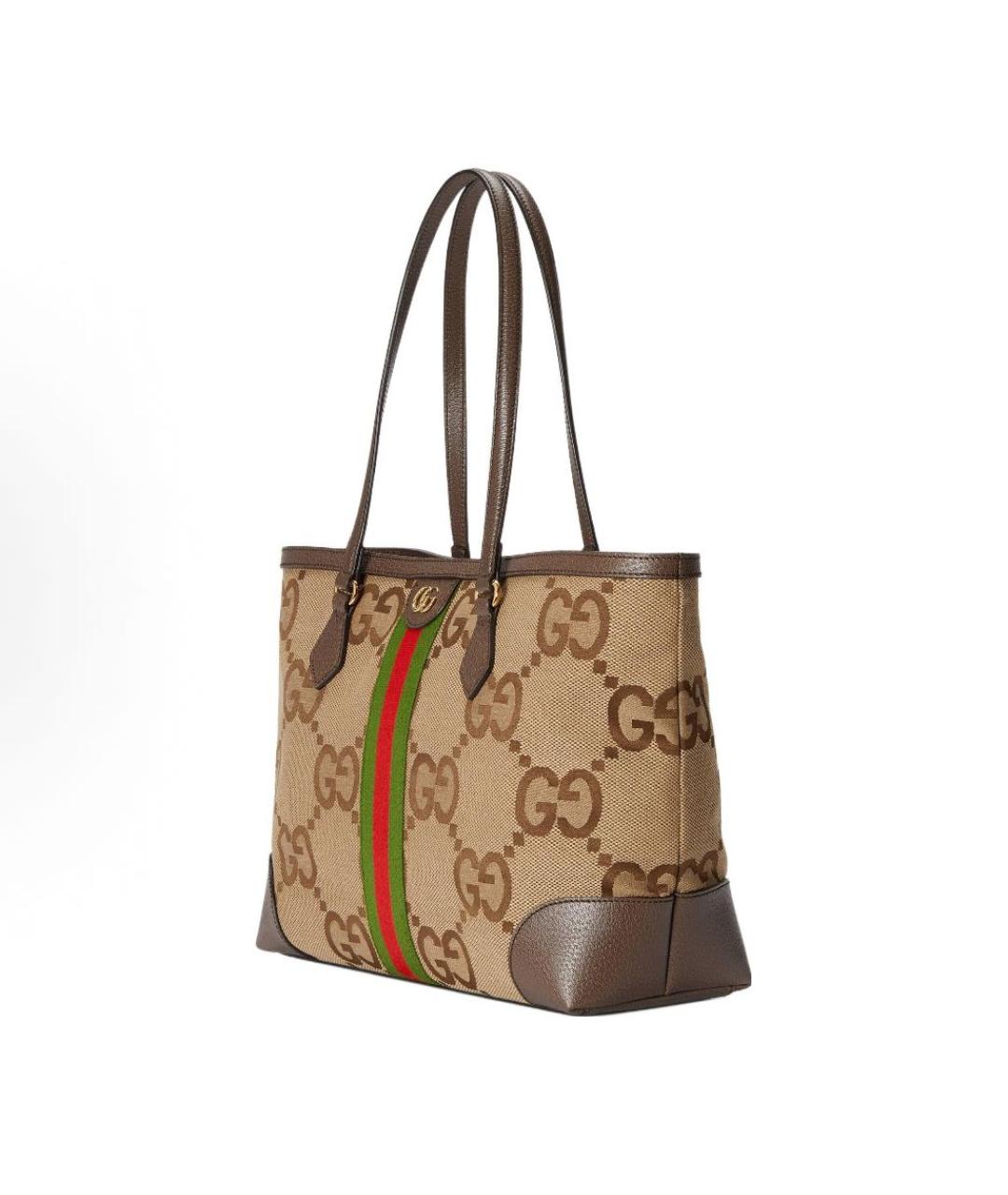 GUCCI Коричневая сумка с короткими ручками, фото 2