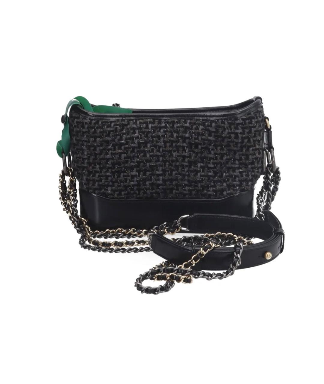 CHANEL Черная сумка через плечо, фото 3