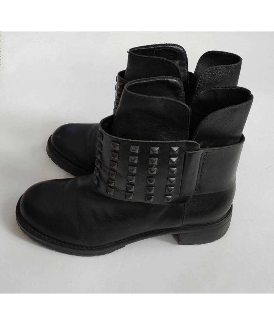 DKNY Черные кожаные ботинки, фото 9