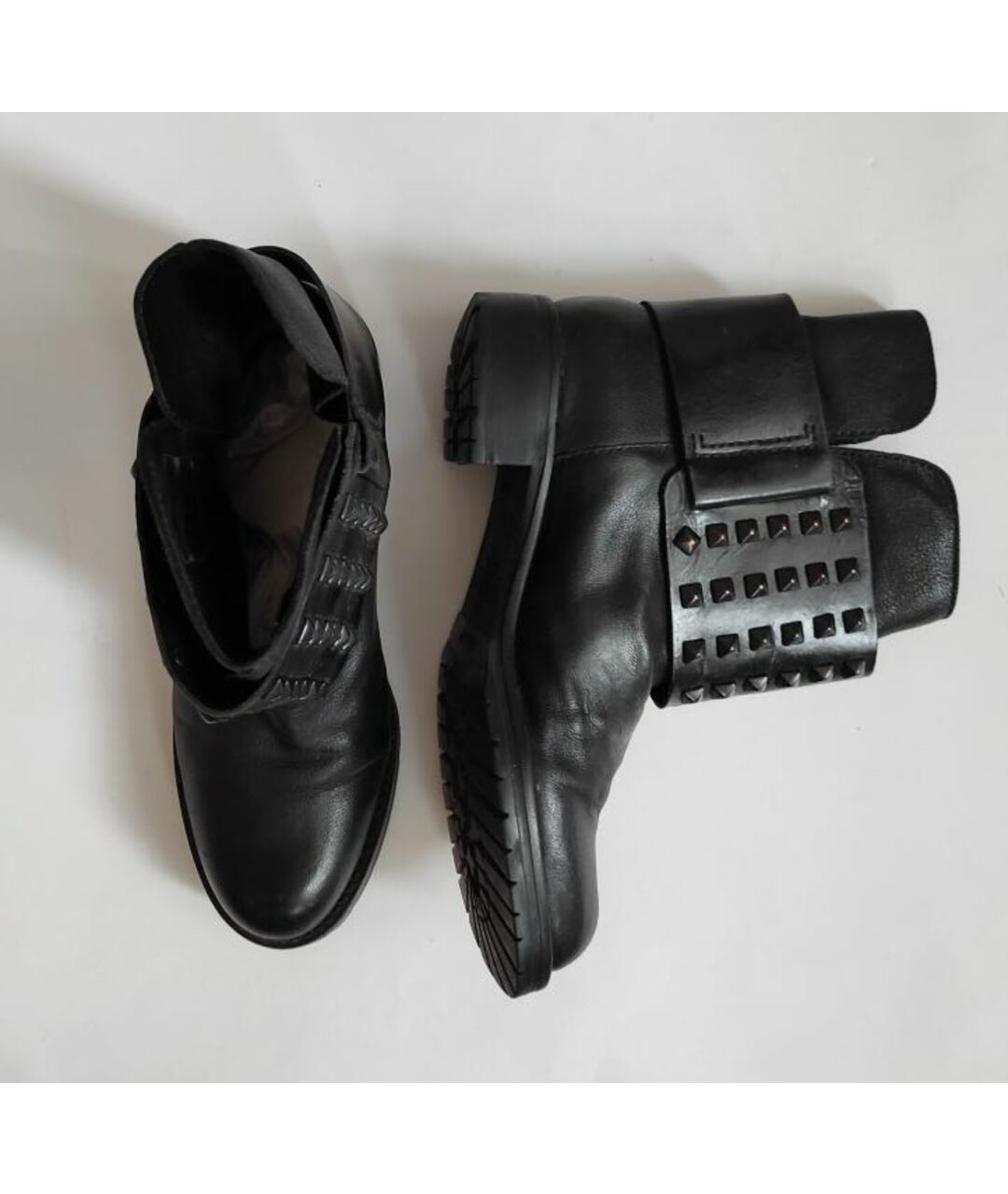 DKNY Черные кожаные ботинки, фото 6