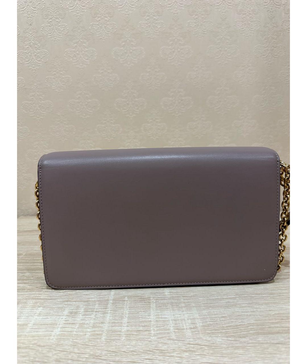 FURLA Бежевая кожаная сумка через плечо, фото 3