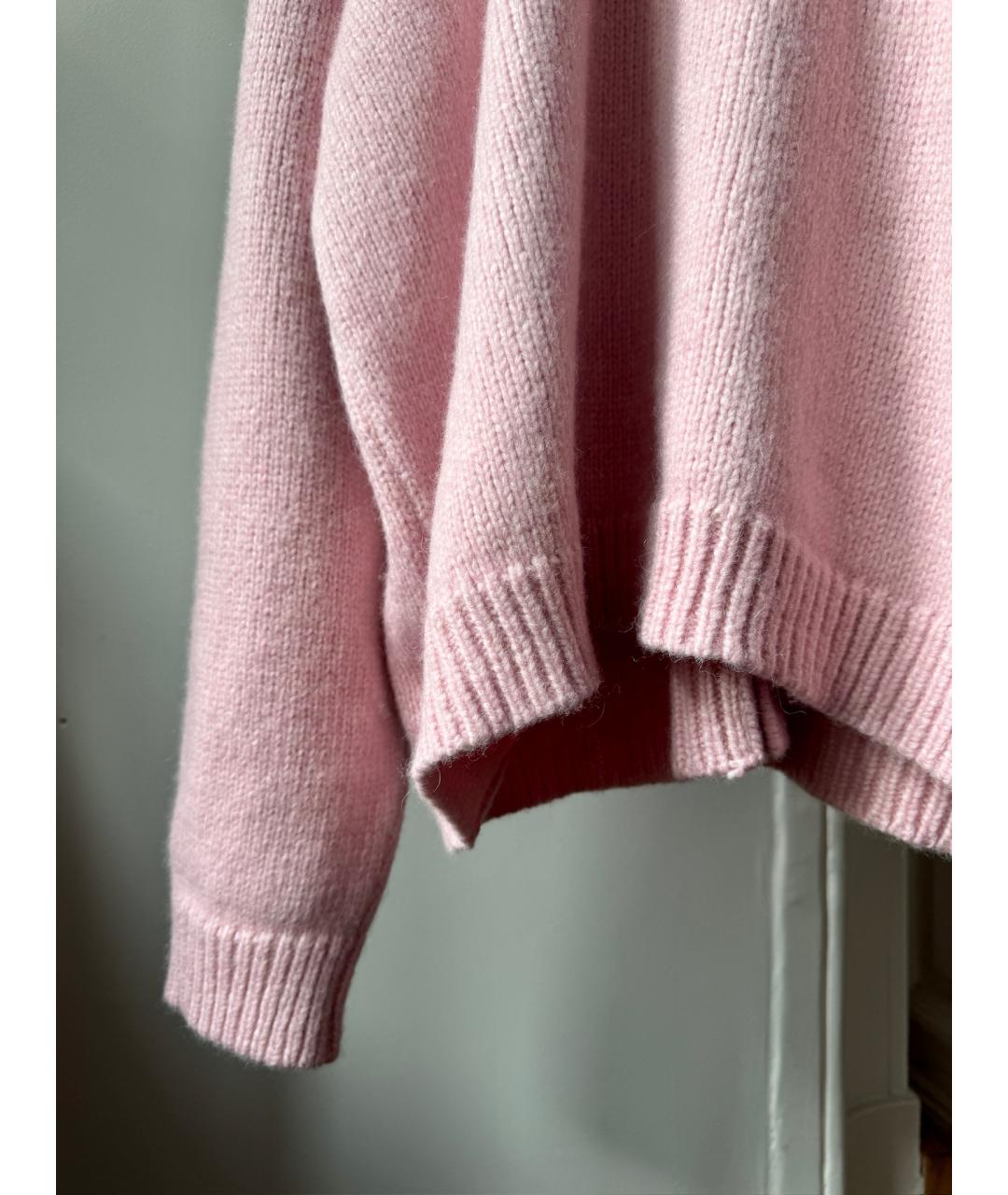 VETEMENTS Розовый шерстяной кардиган, фото 5