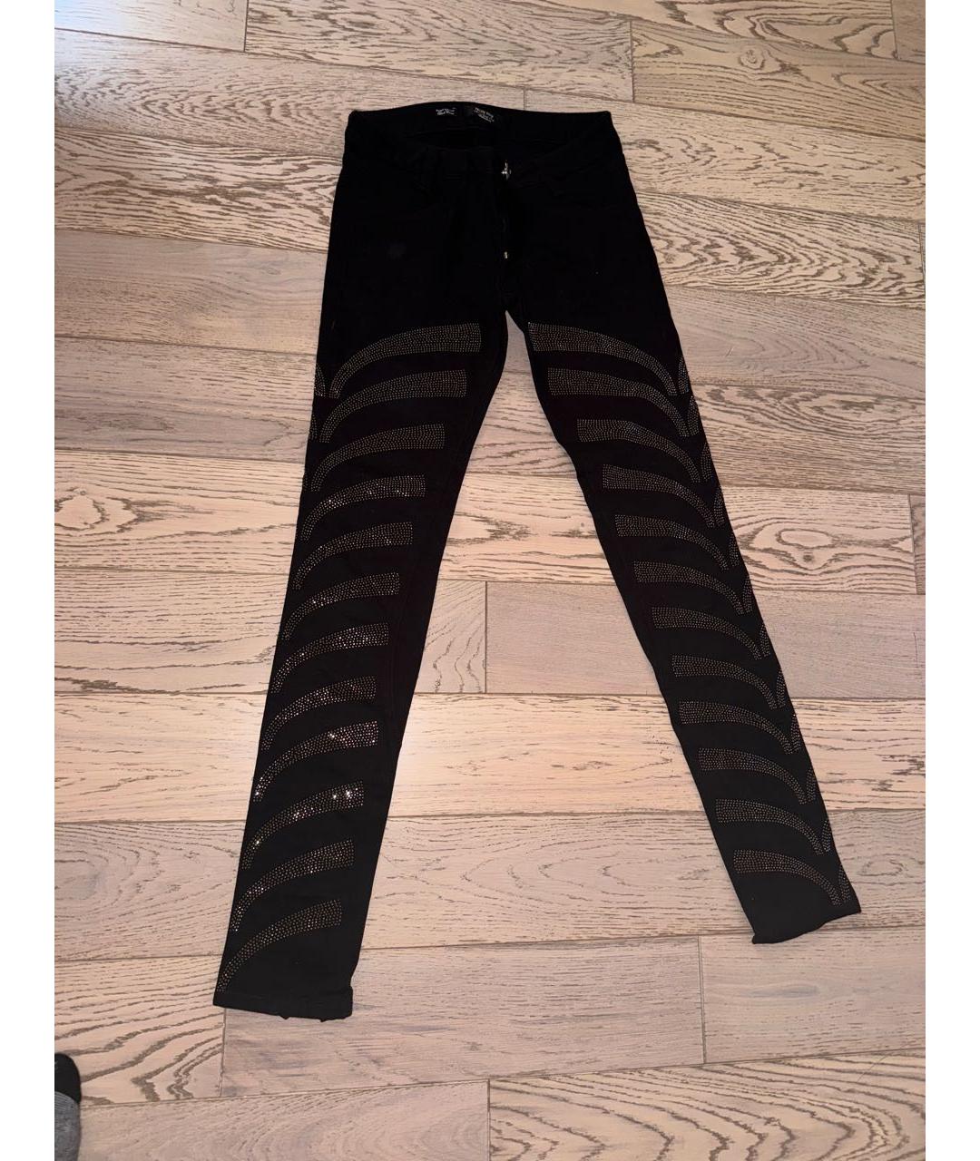 PHILIPP PLEIN Черные джинсы слим, фото 5