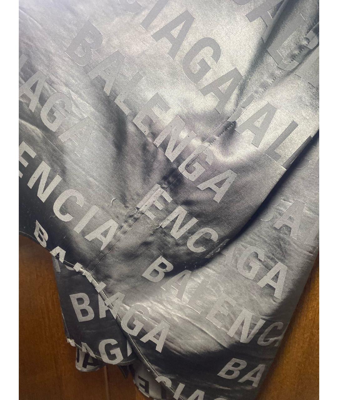 BALENCIAGA Зеленая шелковая кэжуал рубашка, фото 5