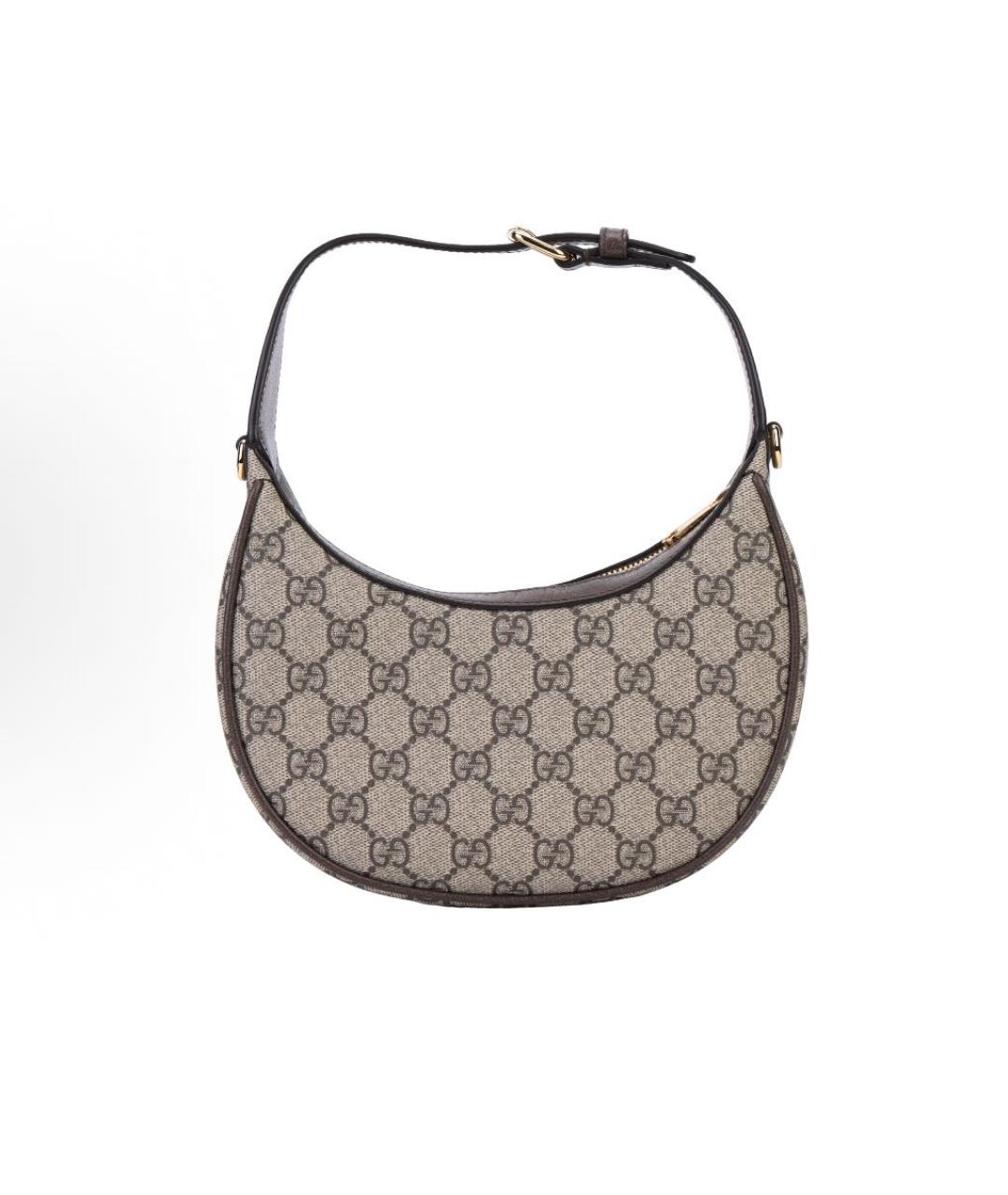 GUCCI Бежевая сумка с короткими ручками, фото 2