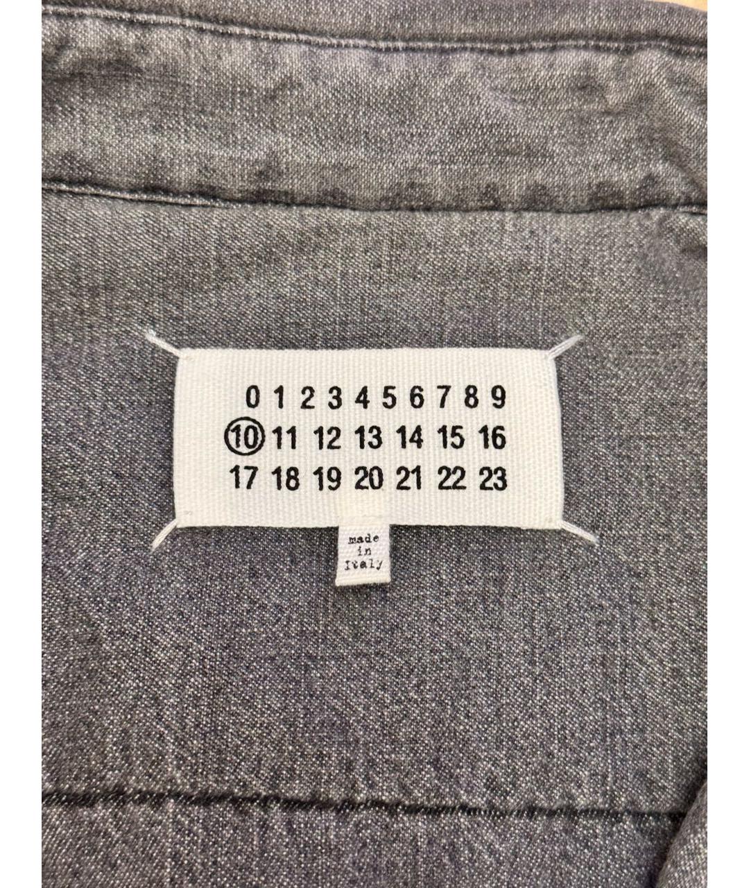 MAISON MARGIELA Серая куртка, фото 4