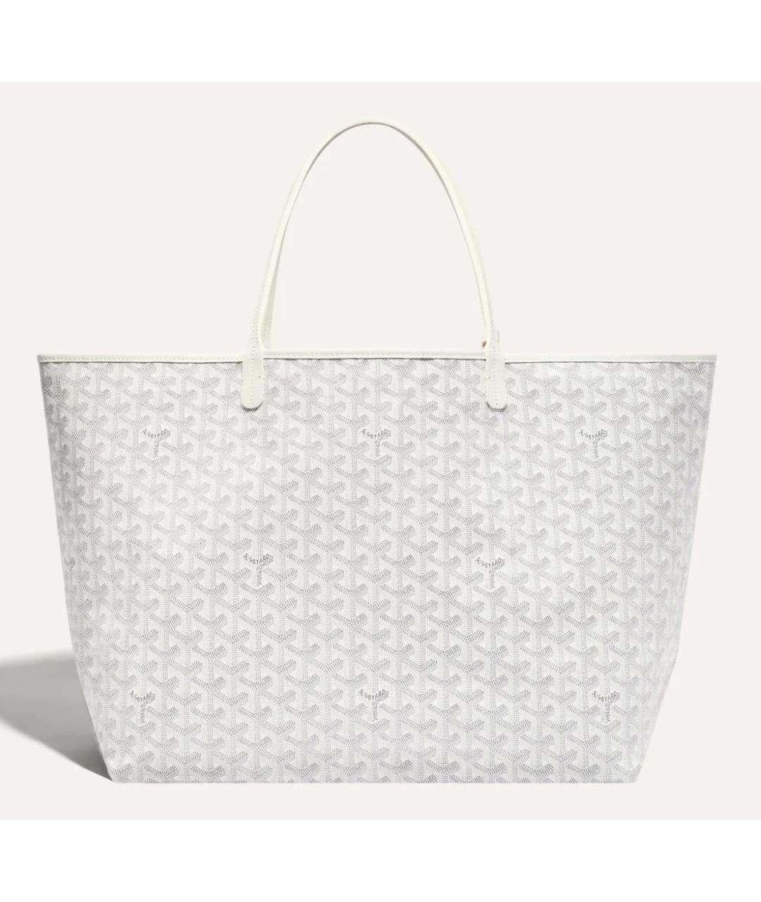 GOYARD Белая сумка тоут, фото 6