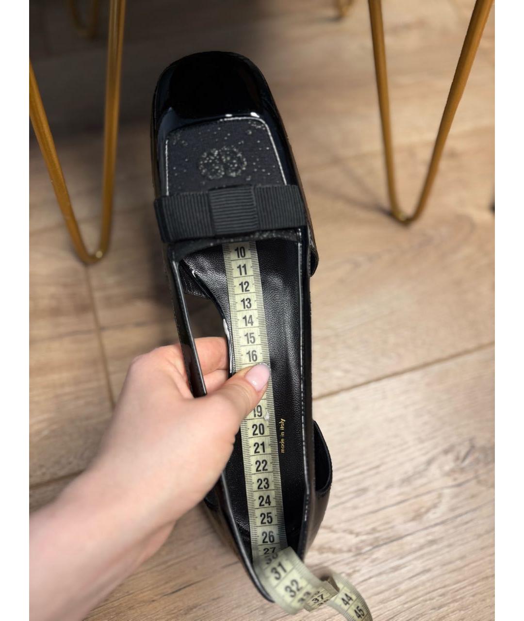 GUCCI Черные кожаные туфли, фото 7