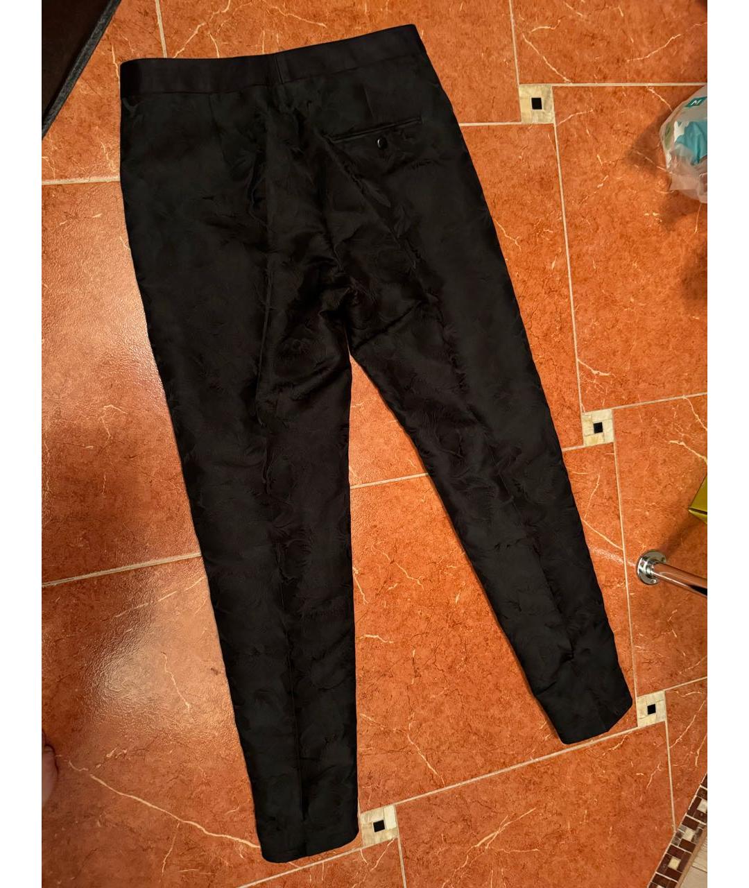 PAUL SMITH Черные брюки узкие, фото 2