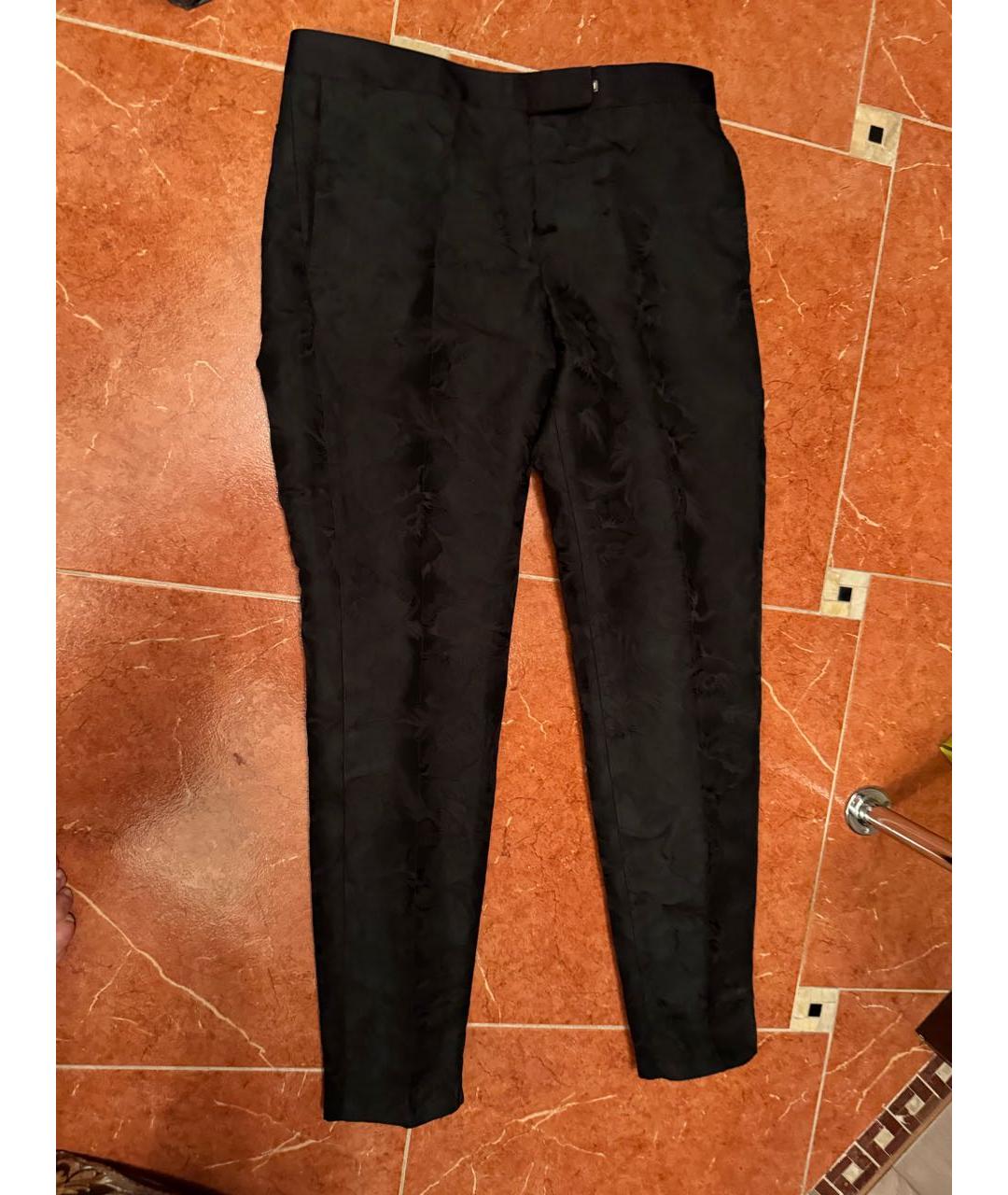 PAUL SMITH Черные брюки узкие, фото 4