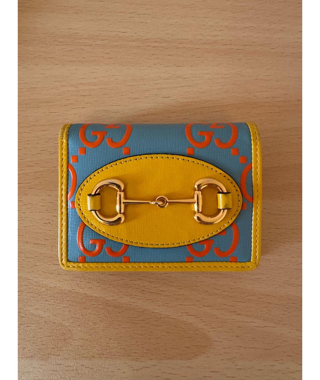 GUCCI Мульти кожаный кошелек, фото 9