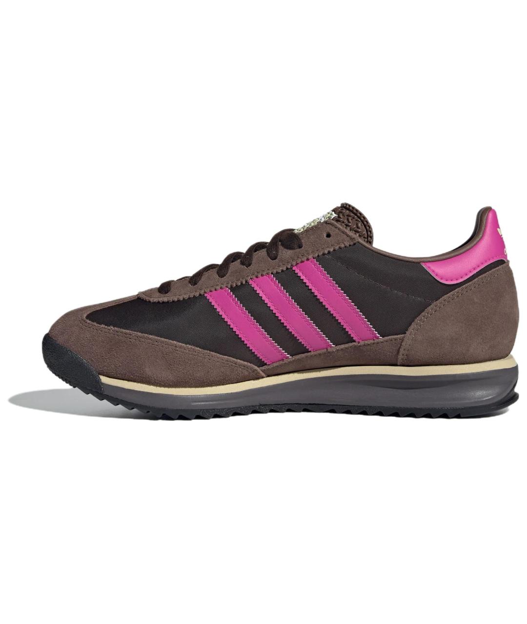 ADIDAS Коричневые замшевые кроссовки, фото 2