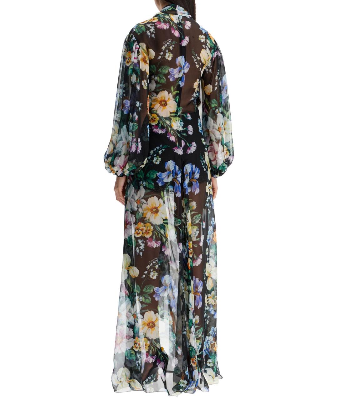 DOLCE&GABBANA Мульти повседневное платье, фото 3