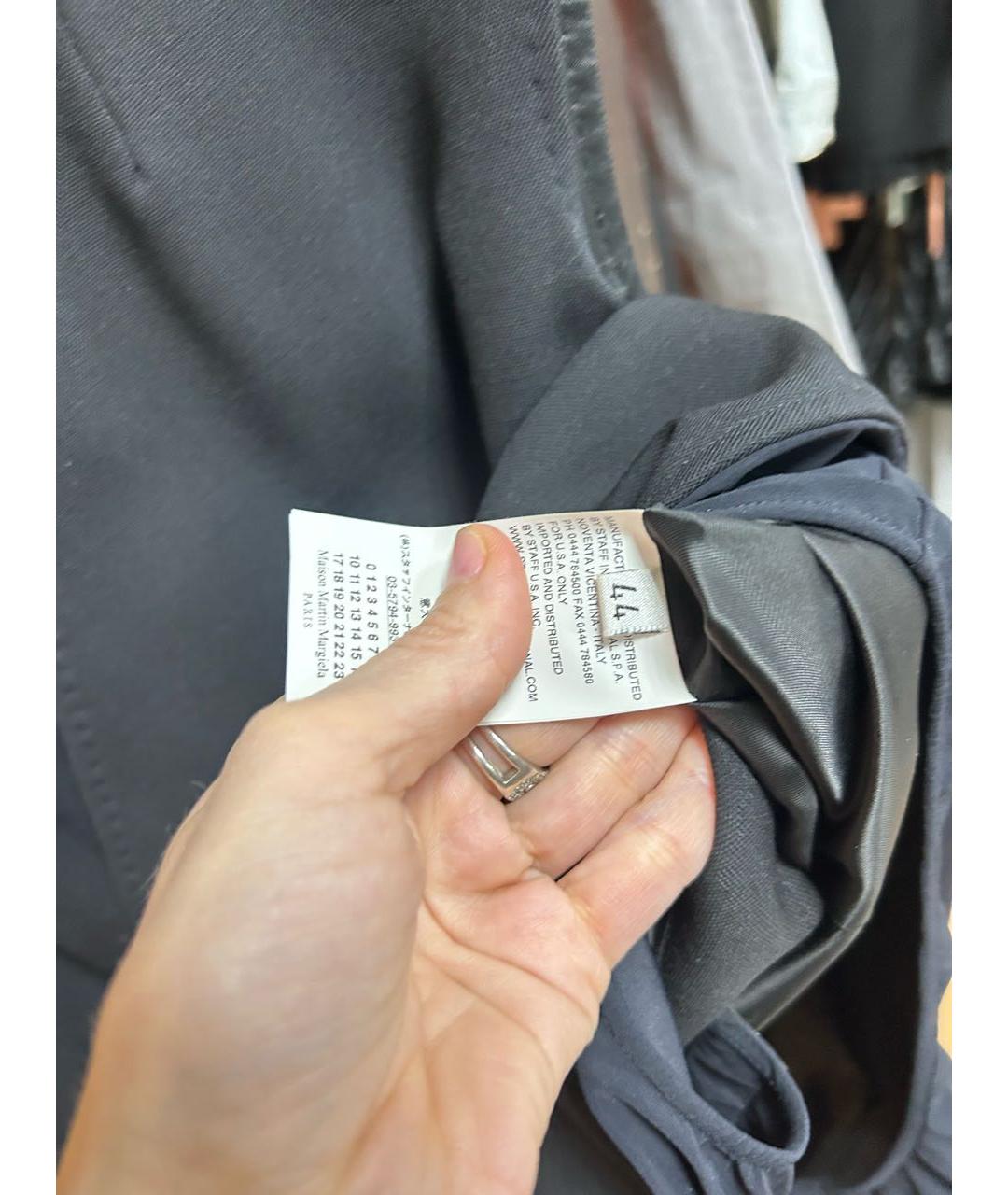 MM6 MAISON MARGIELA Черный жилет, фото 4