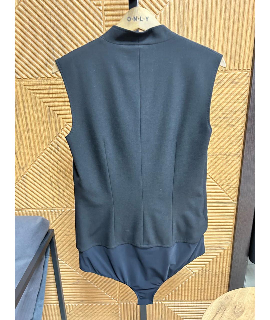 MM6 MAISON MARGIELA Черный жилет, фото 2