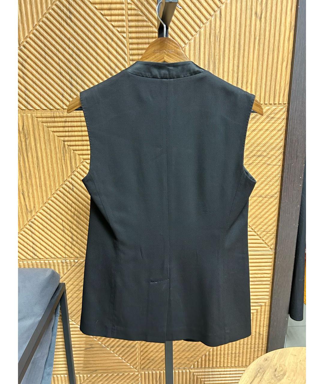 MM6 MAISON MARGIELA Черный жилет, фото 5