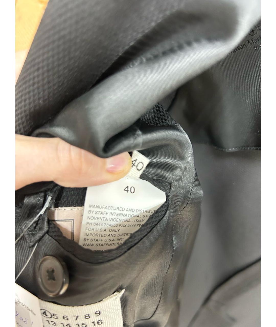 MM6 MAISON MARGIELA Черный жилет, фото 4