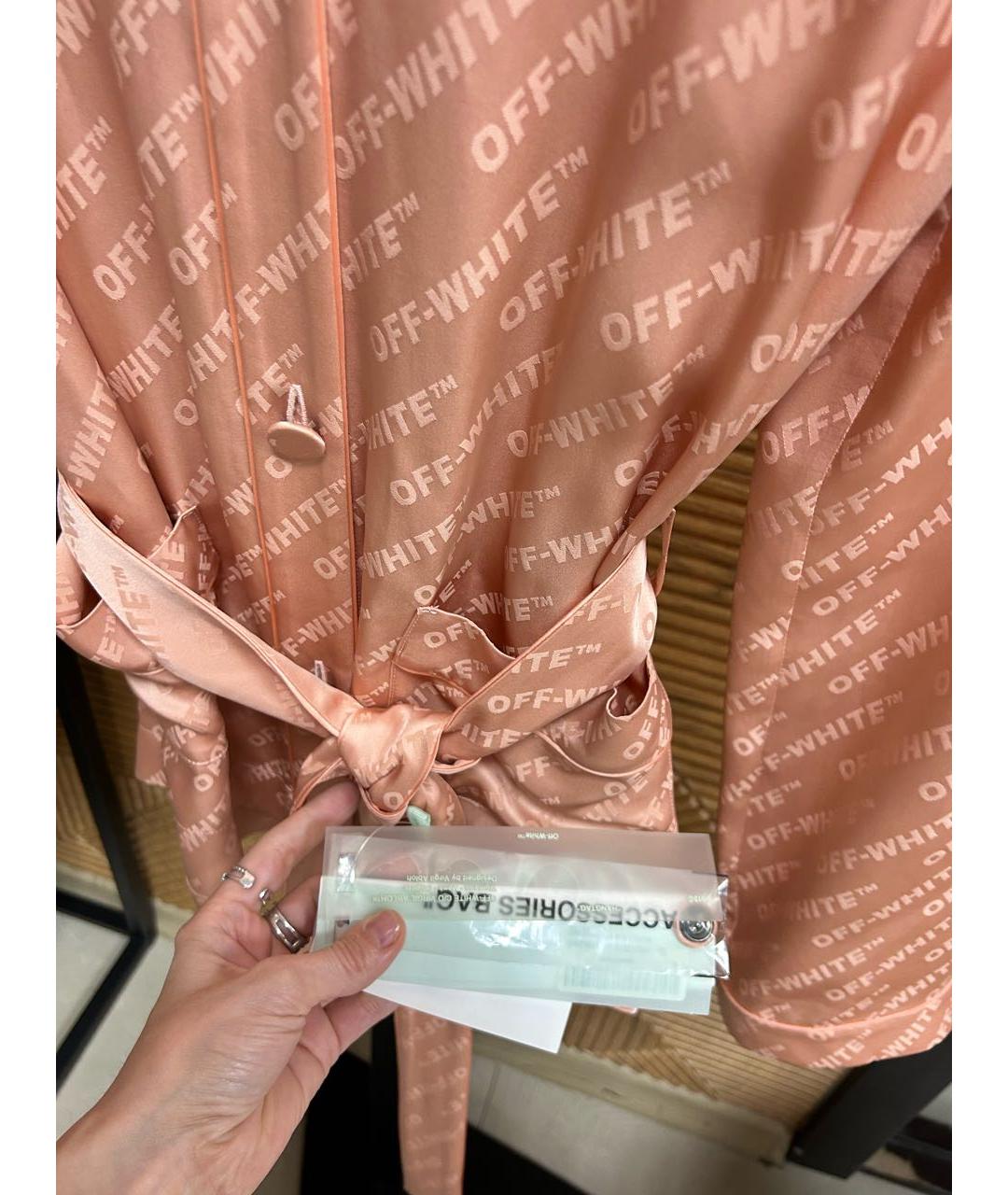 OFF-WHITE Розовая блузы, фото 5