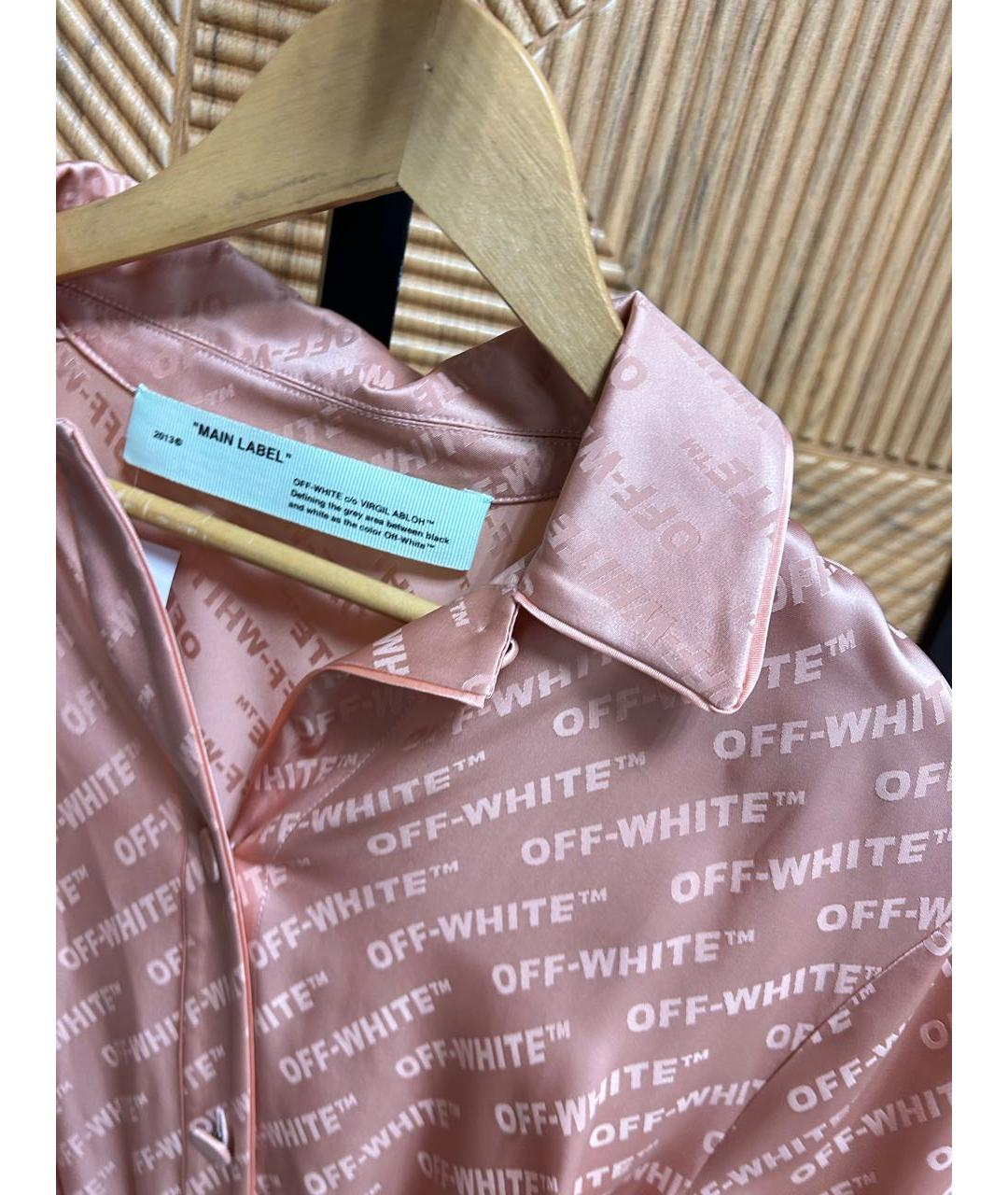 OFF-WHITE Розовая блузы, фото 3