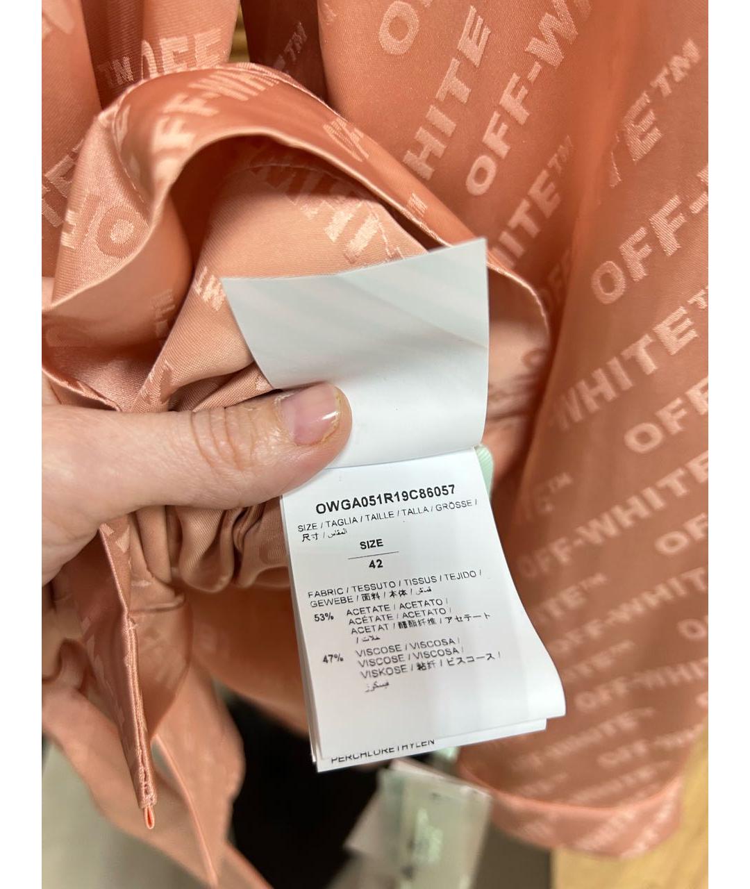 OFF-WHITE Розовая блузы, фото 4