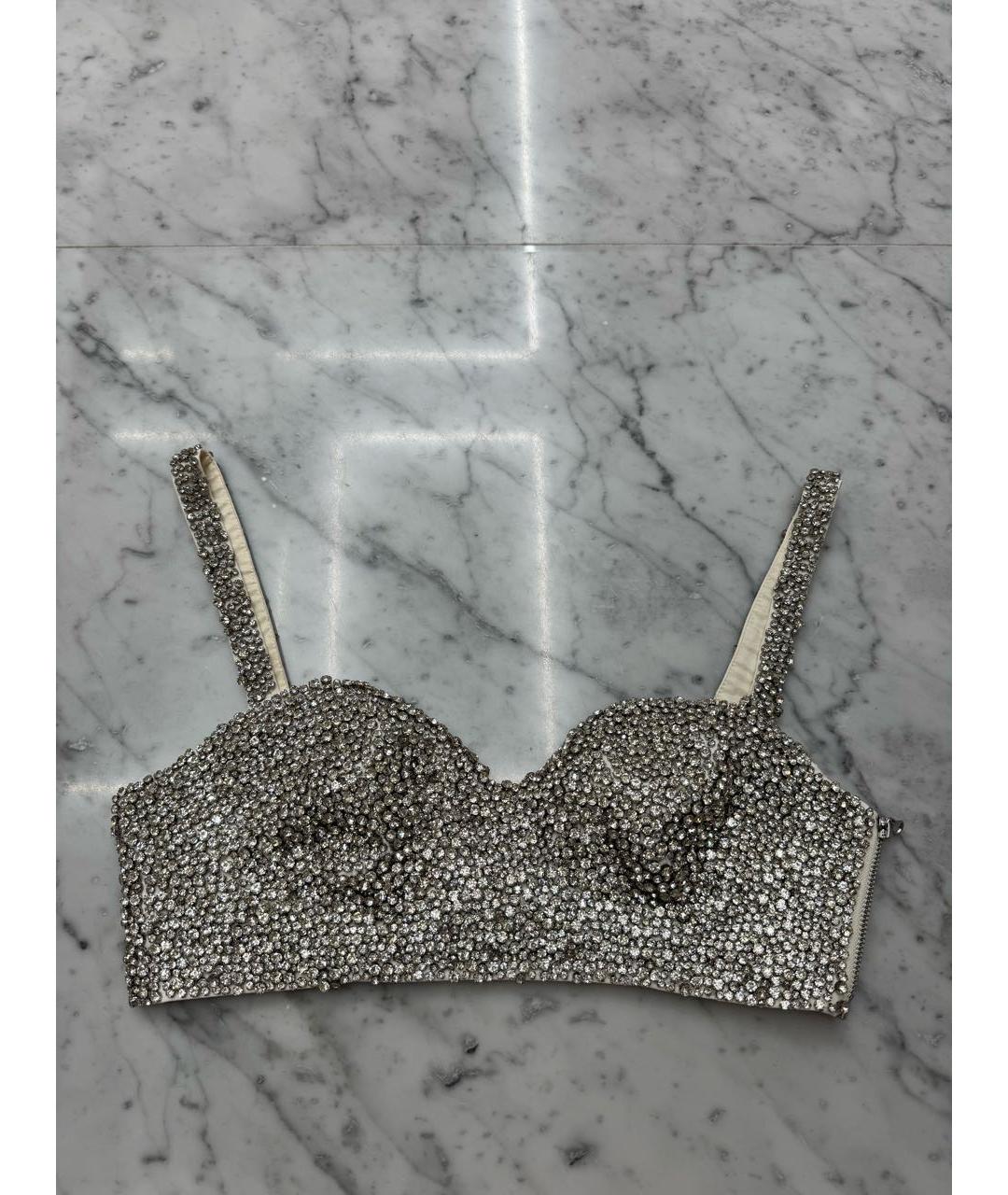 MOSCHINO Серебрянный корсет, фото 4
