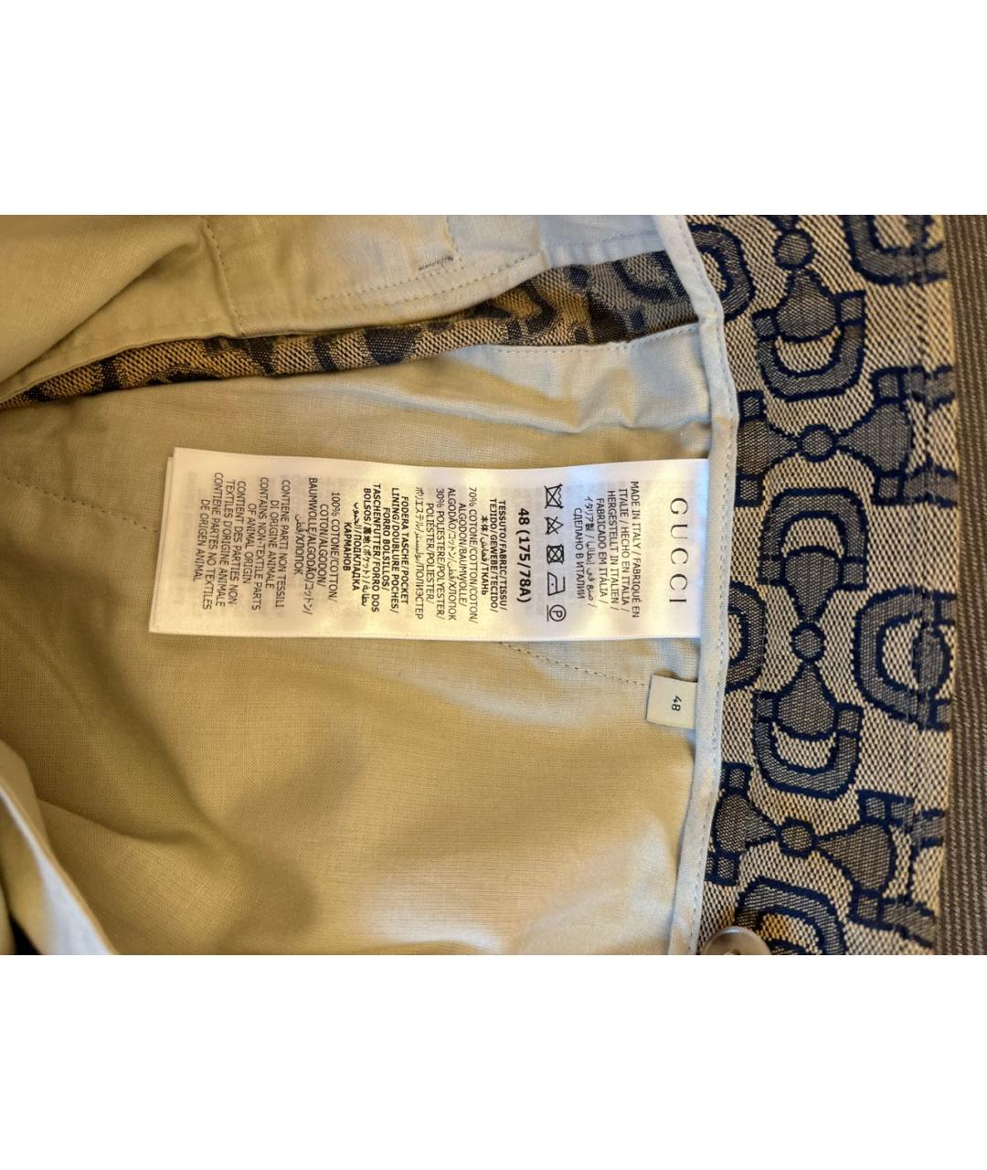 GUCCI Хлопковые шорты, фото 5