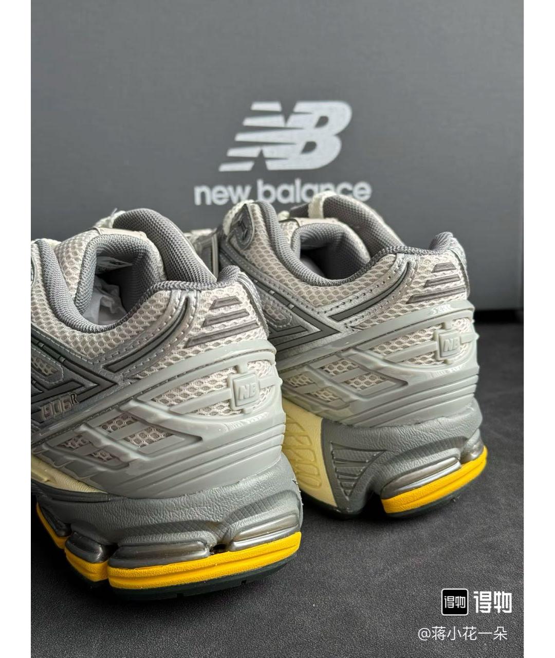 NEW BALANCE Серые текстильные низкие кроссовки / кеды, фото 7