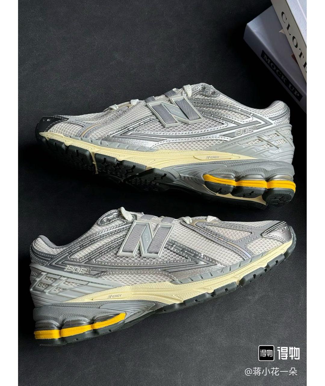 NEW BALANCE Серые текстильные низкие кроссовки / кеды, фото 8