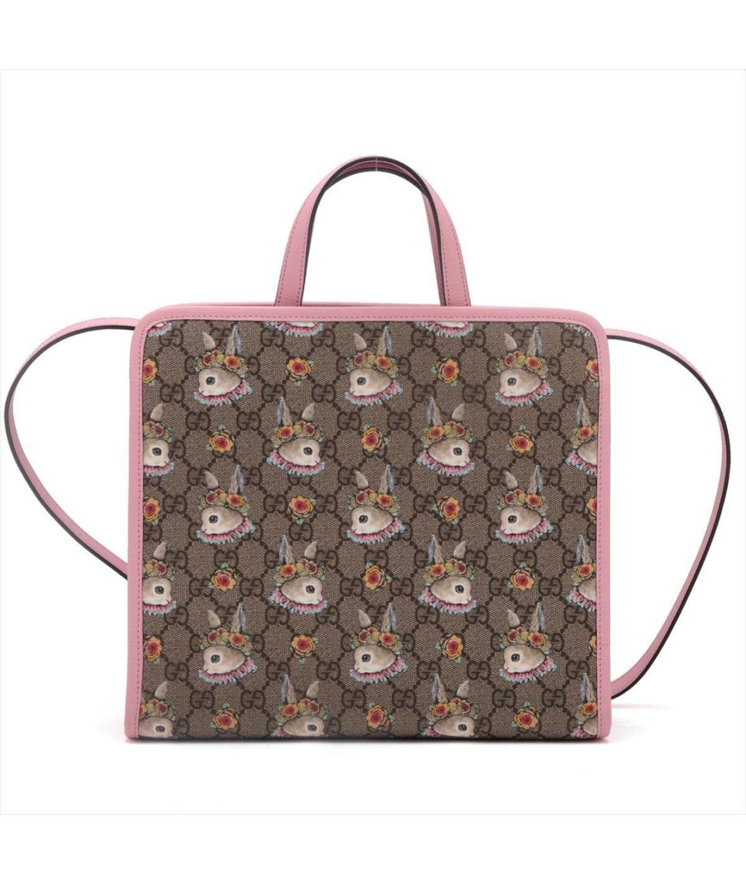 GUCCI Розовая сумка с короткими ручками, фото 1