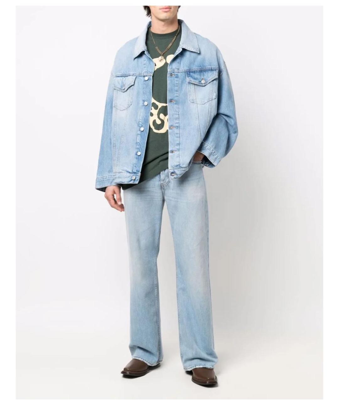 ACNE STUDIOS Голубая деним куртка, фото 3