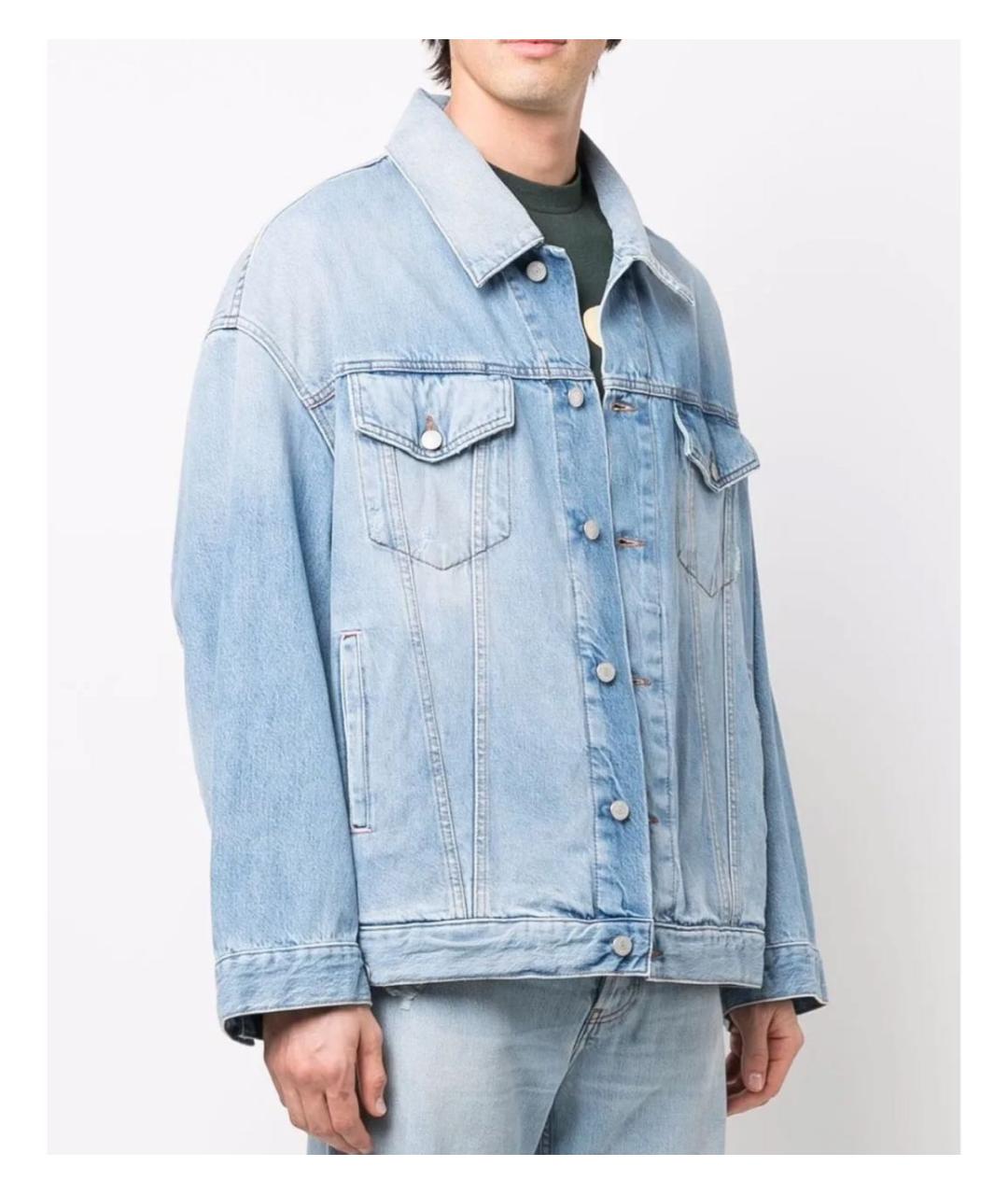 ACNE STUDIOS Голубая деним куртка, фото 4