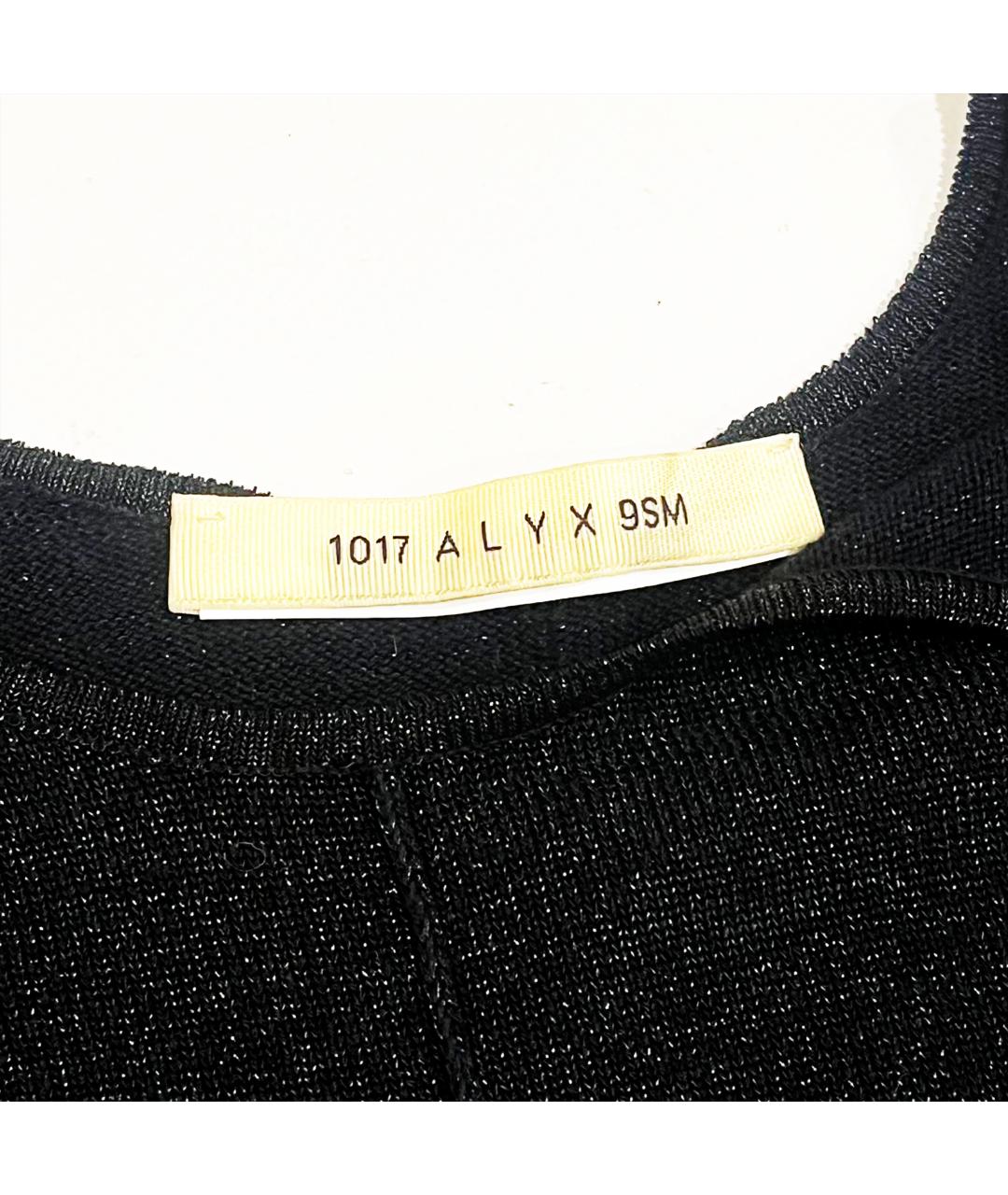 1017 ALYX 9SM Черное полиэстеровое повседневное платье, фото 5