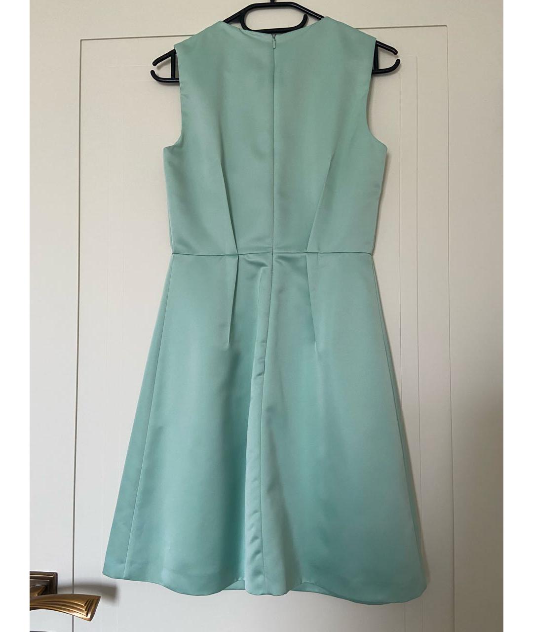 'S MAX MARA Бирюзовое вечернее платье, фото 4