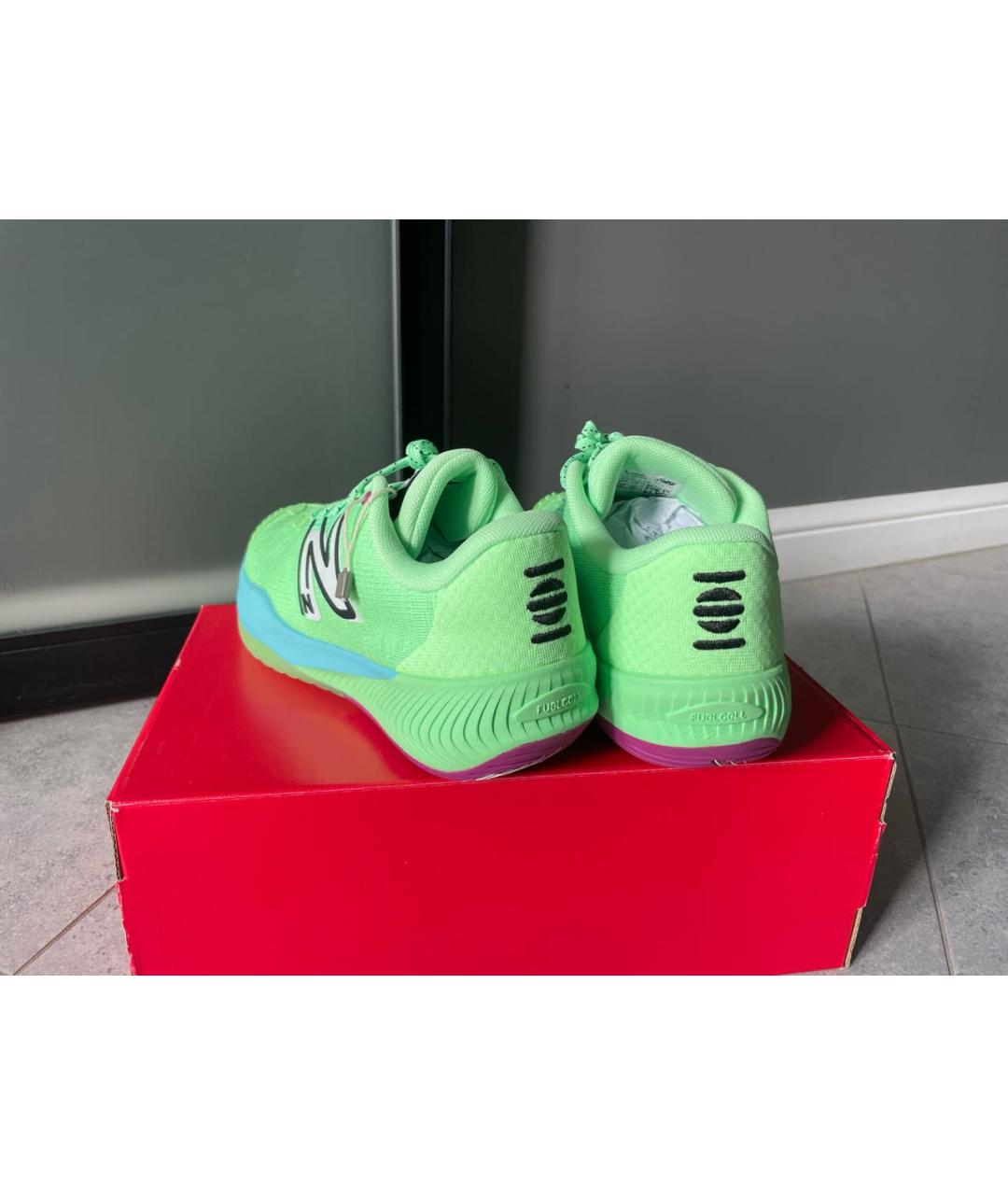 NEW BALANCE Бирюзовые кроссовки, фото 7