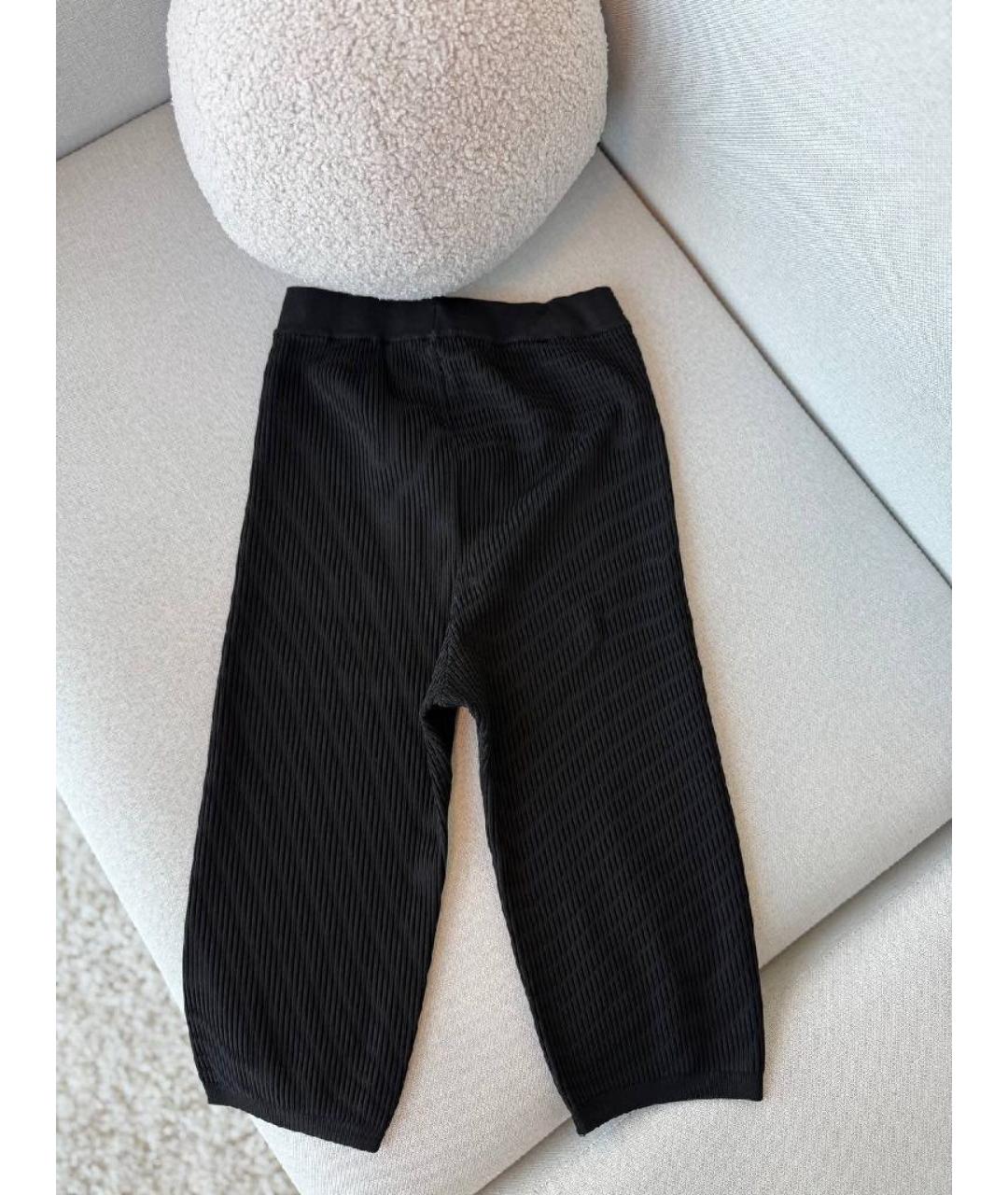 SAINT LAURENT Черные леггинсы и велосипедки, фото 2