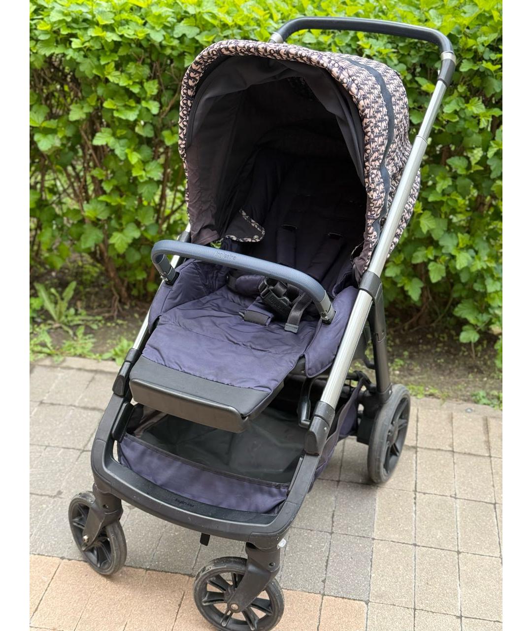 BABY DIOR Синяя коляска, фото 4
