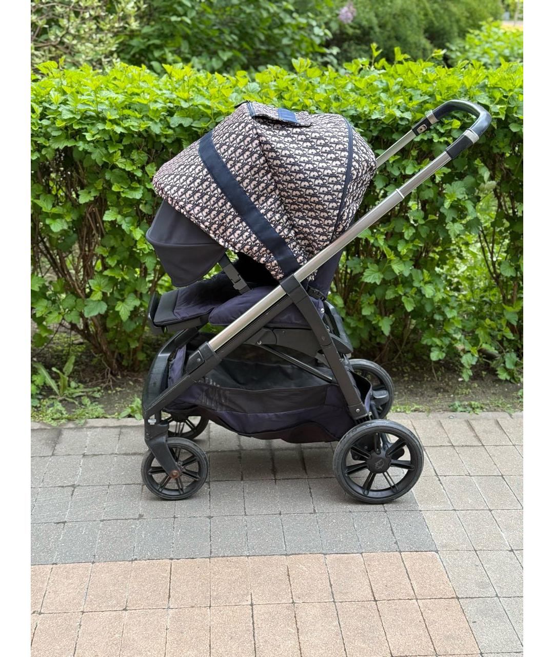 BABY DIOR Синяя коляска, фото 3