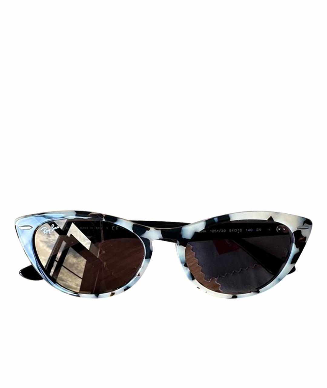 RAY BAN Мульти пластиковые солнцезащитные очки, фото 1