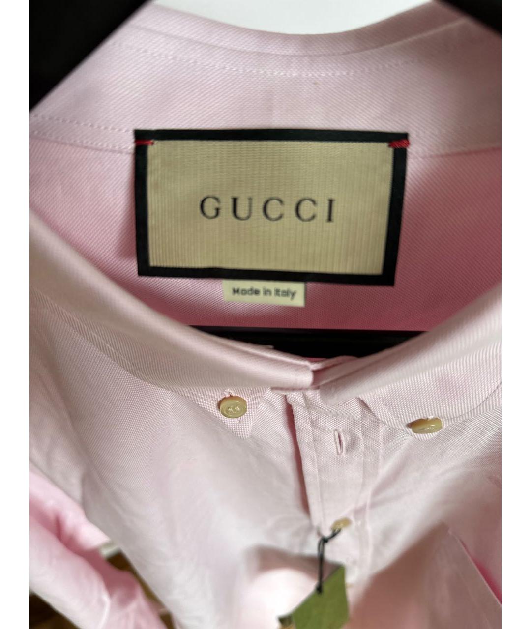 GUCCI Хлопковая кэжуал рубашка, фото 3