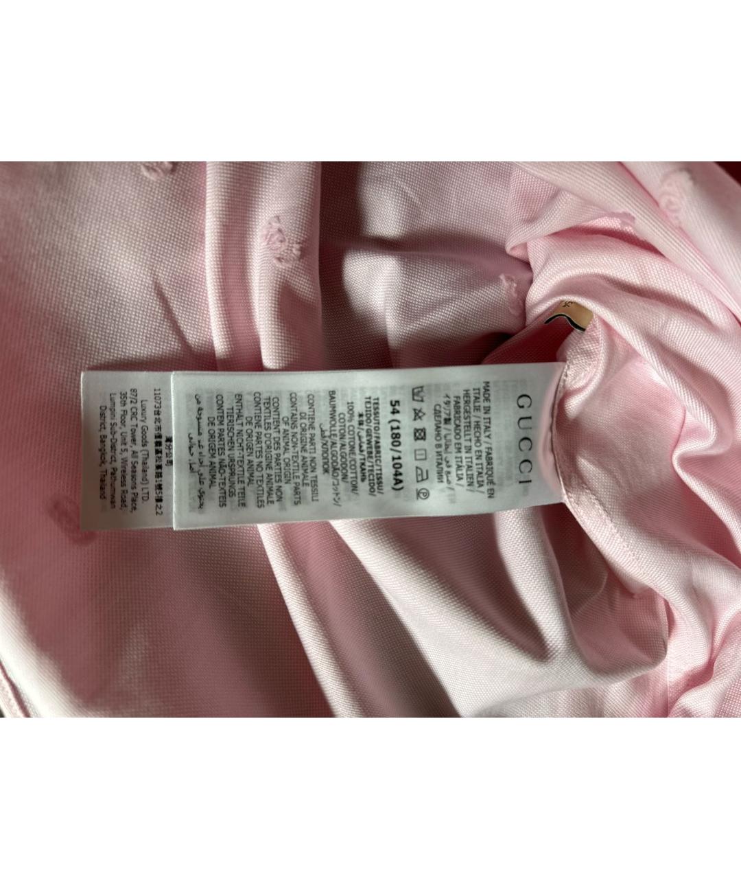 GUCCI Хлопковая кэжуал рубашка, фото 8