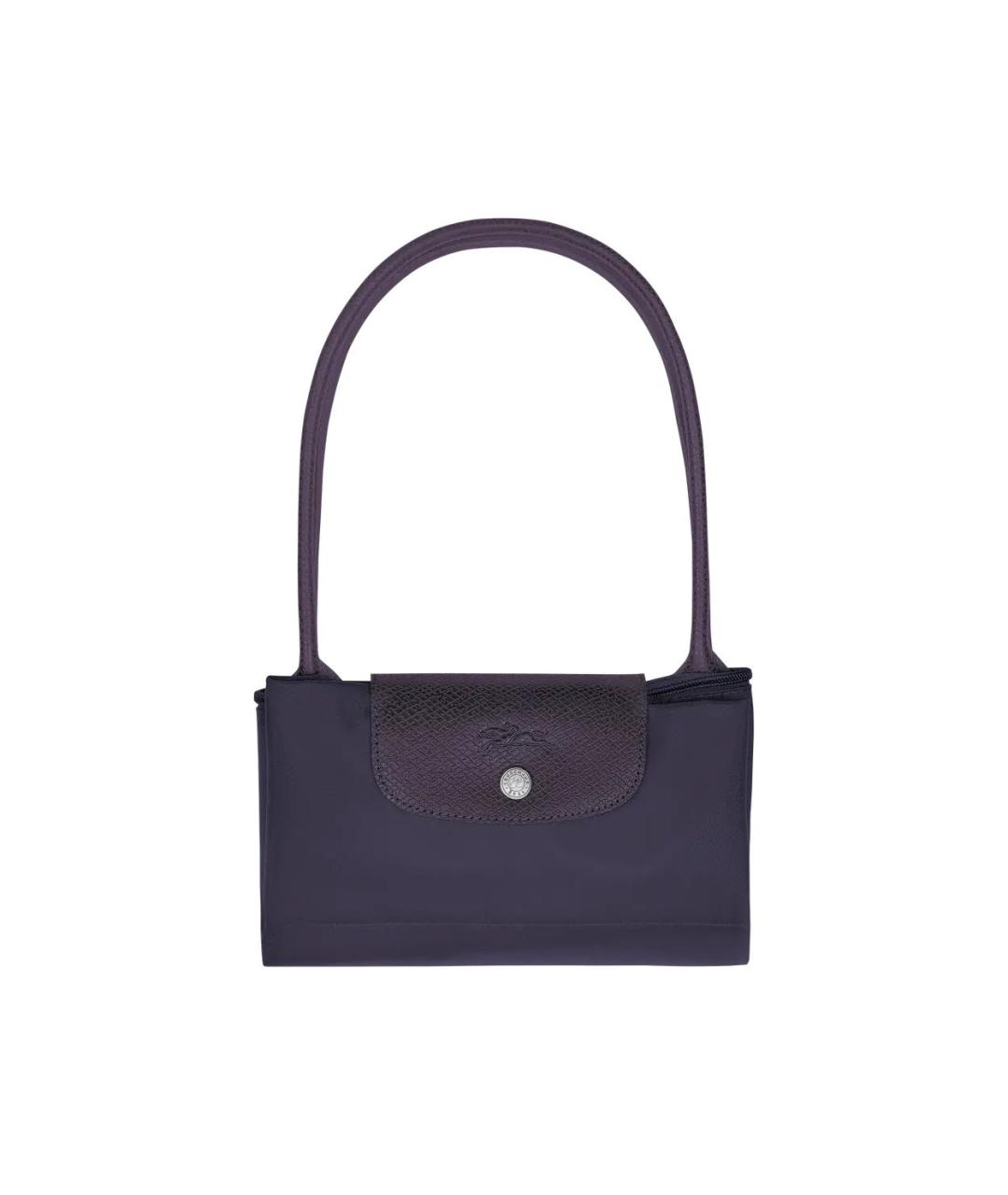 LONGCHAMP Темно-синяя тканевая сумка тоут, фото 4