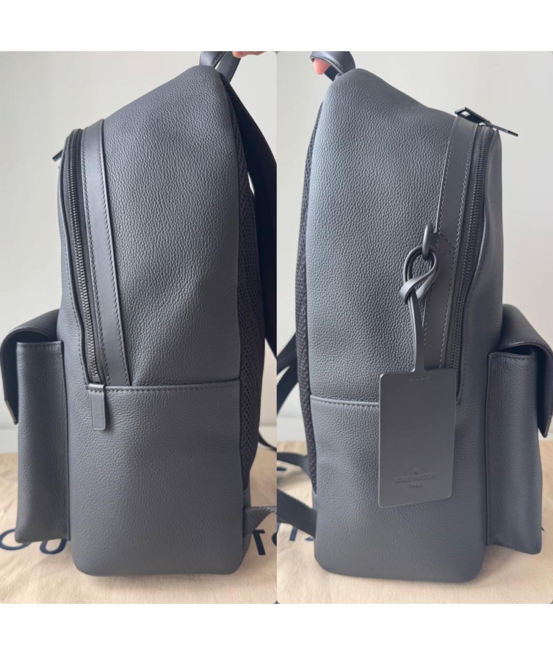 LOUIS VUITTON Черный рюкзак, фото 4