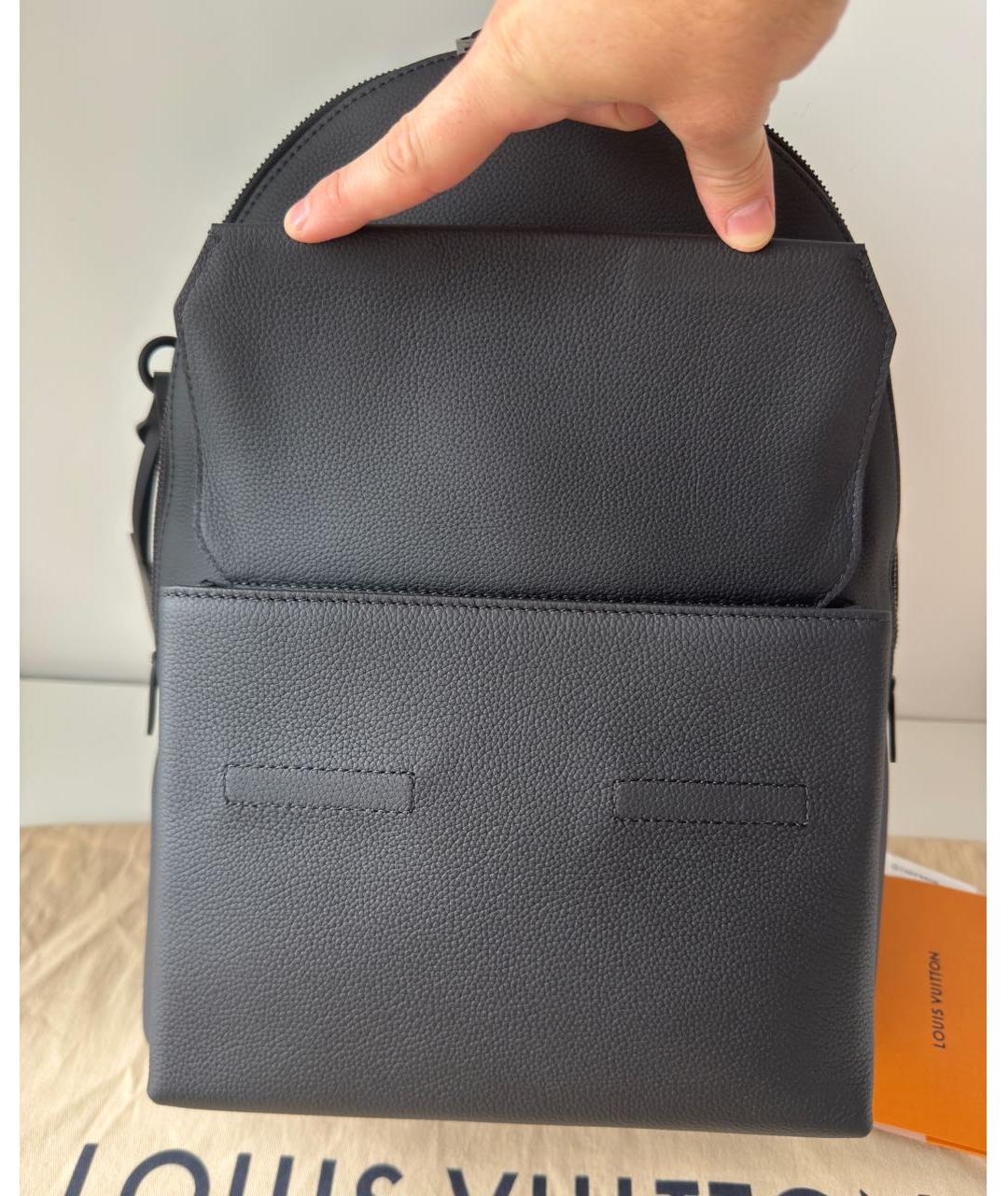LOUIS VUITTON Черный рюкзак, фото 7